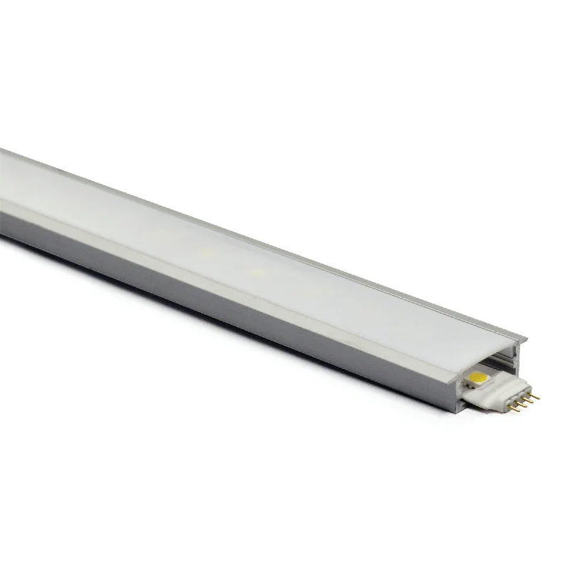 String Lights for Balcony DecorationNora Lighting NATL-C23A 4-ft Shallow Channel With Wings(Plastic Diffuser and End Caps Included) - Aluminum String Lights for Balcony DecorationNora Lighting NATL-C23A 4-ft Shallow Channel With Wings(Plastic Diffuser and End Caps Included) - Aluminum