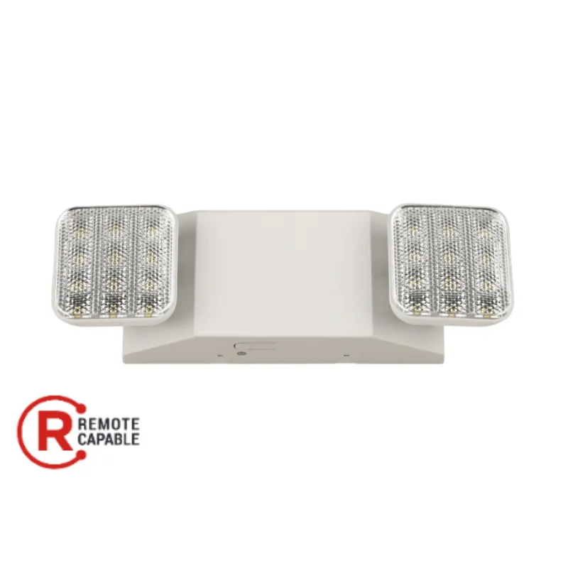 Industrial Lighting for Electronics ManufacturingPT-EML-S Series Square LED Double Head Emergency Light with Remote Capability Industrial Lighting for Electronics ManufacturingPT-EML-S Series Square LED Double Head Emergency Light with Remote Capability