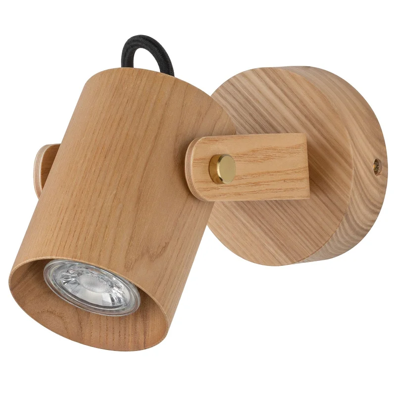 Industrial Flood Lighting for Outdoor Loading DocksJakob Wood Indoor Wall Light
