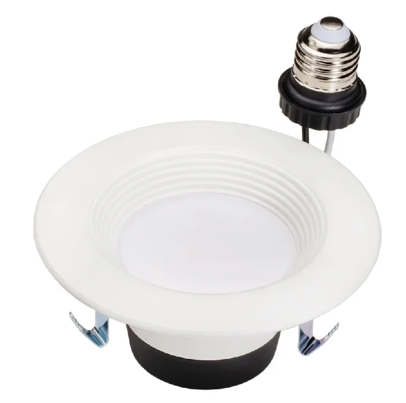 Dimmable Industrial Lighting for Ambiance Control4" Round 7 watts LED Baffle Trim, 550 Lumens, CCT Selectable LED Downlight Dimmable Industrial Lighting for Ambiance Control4" Round 7 watts LED Baffle Trim, 550 Lumens, CCT Selectable LED Downlight