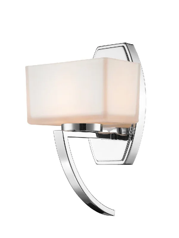 Z-Lite Lighting 614-1SCH Cardine Collection One Light Wall Sconce in Polished Chrome Finish Z-Lite Lighting 614-1SCH Cardine Collection One Light Wall Sconce in Polished Chrome Finish