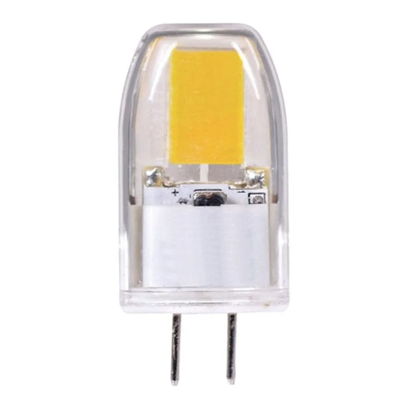 Waterproof Industrial Lighting for Wet AreasT4 Mini LED Bulb, 3 Watts, 300 Lumens, 3000K, G6.35 Base, Clear Finish Waterproof Industrial Lighting for Wet AreasT4 Mini LED Bulb, 3 Watts, 300 Lumens, 3000K, G6.35 Base, Clear Finish