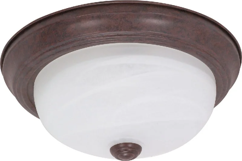 Nuvo Lighting 60-2624 Signature Collection Two Light Energy Star Efficient GU24 Flush Ceiling Mount in Old Bronze Finish Nuvo Lighting 60-2624 Signature Collection Two Light Energy Star Efficient GU24 Flush Ceiling Mount in Old Bronze Finish