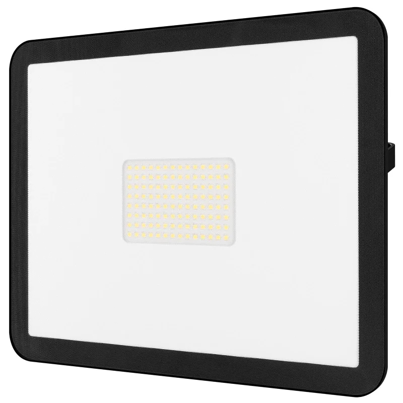 Industrial Pendant Lighting for Machine ShopsDamian 75W Slim LED Flood Light