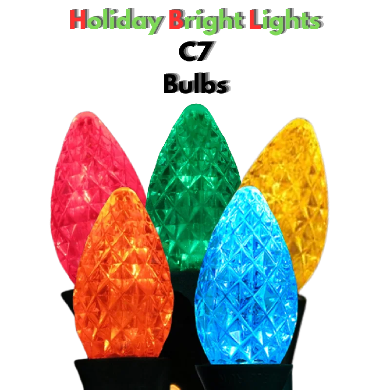 String Lights for Wedding ReceptionsBulbs - C7 HBL Light Bulbs Faceted