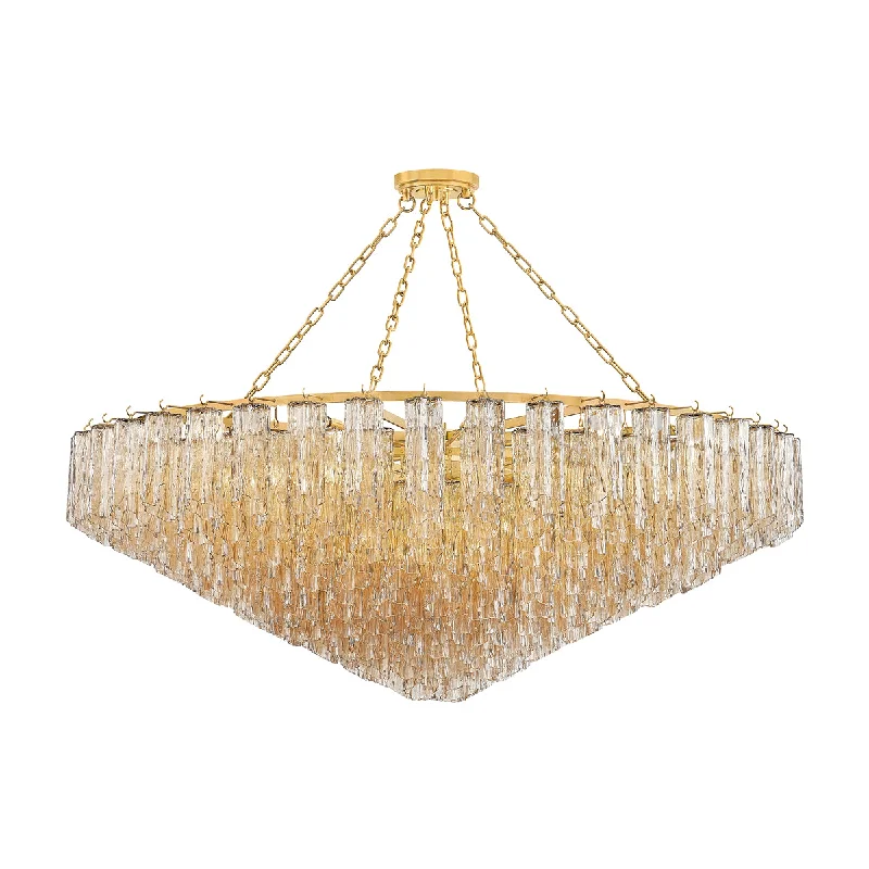 Industrial Lighting for Pharmaceutical ManufacturingWatertown 60" 33 Lights Chandelier Aged Brass Finish Industrial Lighting for Pharmaceutical ManufacturingWatertown 60" 33 Lights Chandelier Aged Brass Finish