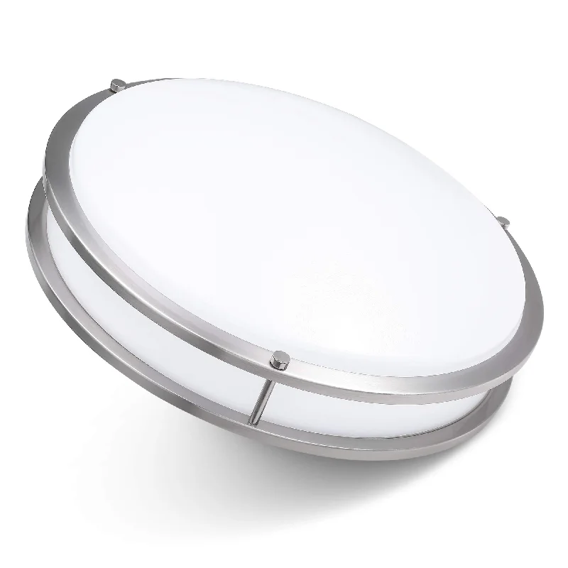 Industrial Task Lighting for Precision WorkstationsLED Double Ring Ceiling Lights