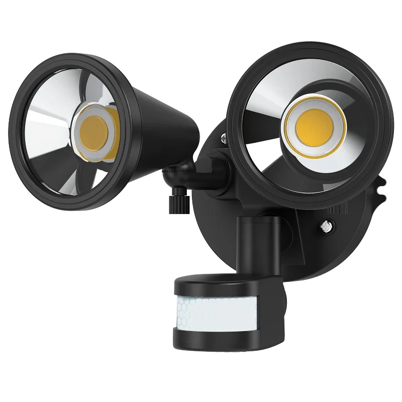 Energy - Efficient Industrial Lighting for Cost - SavingsTwin Head Cob Led Floodlight with Sensor Energy - Efficient Industrial Lighting for Cost - SavingsTwin Head Cob Led Floodlight with Sensor
