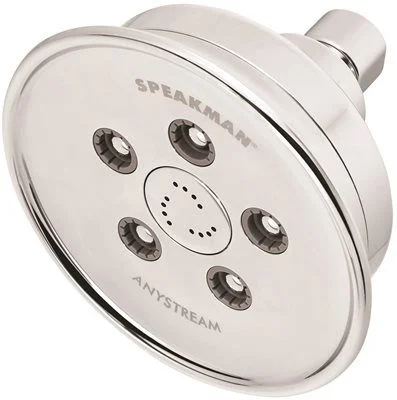 Speakman Anystream Assana Multi-Function Showerhead' Polished Chrome' 5 Nozzles / 12 Jets Speakman Anystream Assana Multi-Function Showerhead' Polished Chrome' 5 Nozzles / 12 Jets