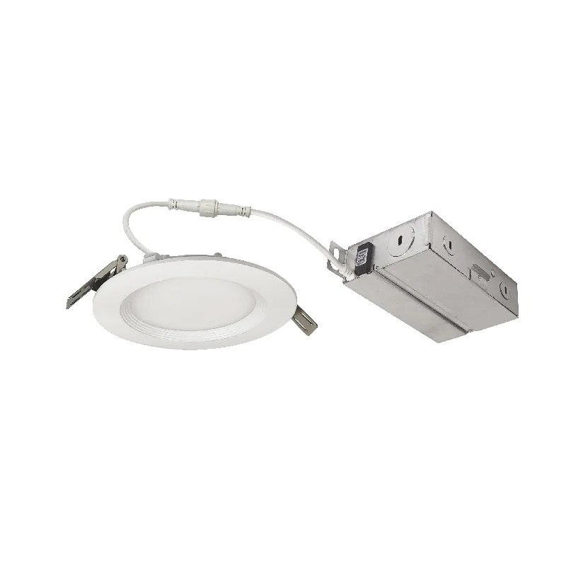String Lights for Camping TripsNora Lighting NEFLINTW-R4MPW 4" FLIN Round Wafer LED Downlight With Selectable CCT, 950lm / 10.5W - Matte Powder White String Lights for Camping TripsNora Lighting NEFLINTW-R4MPW 4" FLIN Round Wafer LED Downlight With Selectable CCT, 950lm / 10.5W - Matte Powder White