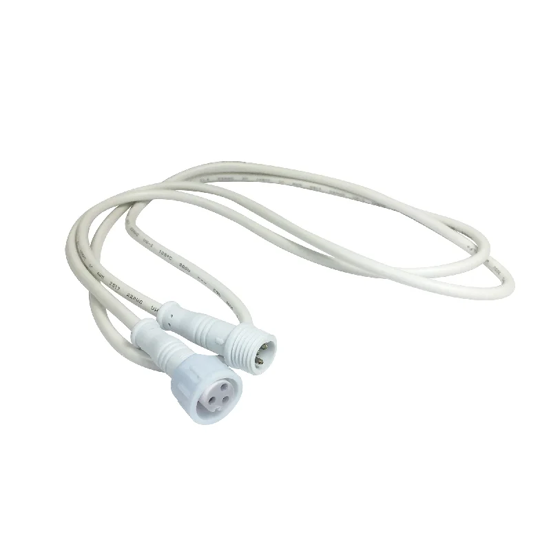 String Lights for Restaurant Outdoor SeatingNora Lighting NEFLINTW-EW-20 20' Quick Connect Linkable Extension Cable For E-Series FLIN - White String Lights for Restaurant Outdoor SeatingNora Lighting NEFLINTW-EW-20 20' Quick Connect Linkable Extension Cable For E-Series FLIN - White