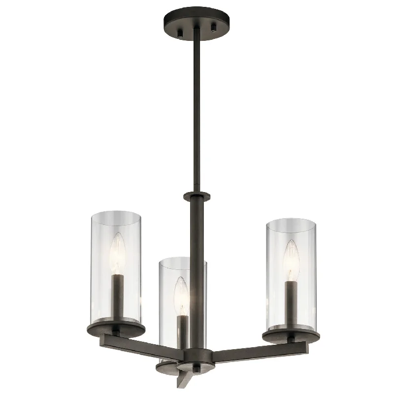 Crosby - Chandelier/Semi Flush 3Lt - 43997OZ