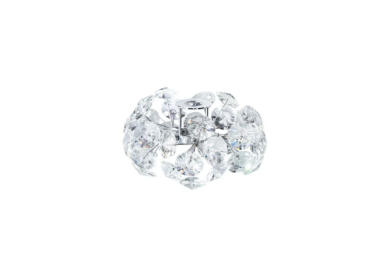 Bellagio Non-Electric G9 Shade French Gold/Crystal, Polished Chrome/Crystal