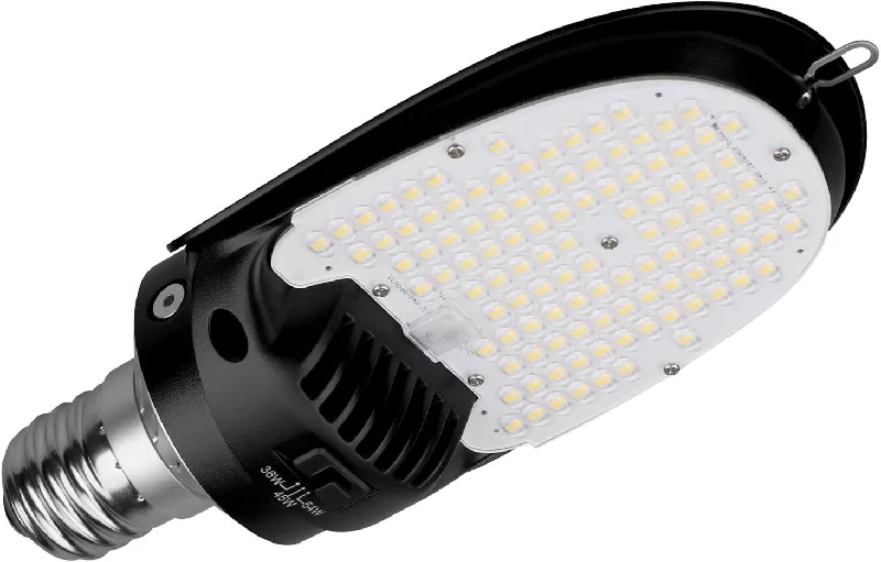 Adjustable Industrial Lighting for Flexible Illumination54W LED Corn Bulb Rotatable Mogul Base E39 7300Lm (200W Metal Halide Eq.), 5000K White 180° Beam Angle Outdoor Area Lighting for Shoebox Parking Lot Lighting Fixture,Wall Pack,Street Adjustable Industrial Lighting for Flexible Illumination54W LED Corn Bulb Rotatable Mogul Base E39 7300Lm (200W Metal Halide Eq.), 5000K White 180° Beam Angle Outdoor Area Lighting for Shoebox Parking Lot Lighting Fixture,Wall Pack,Street