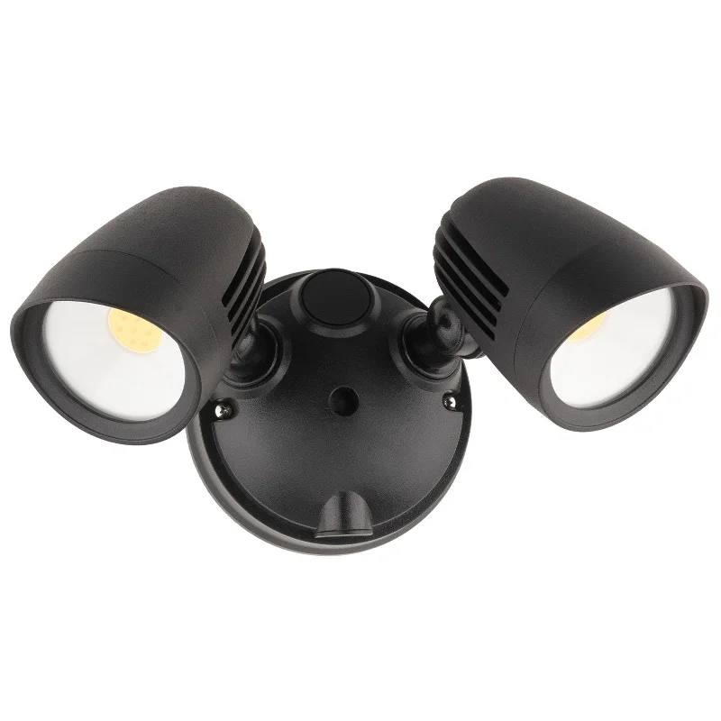 Industrial Lighting for Chemical PlantsCicero Tri-colour Twin Head Security Flood Light Industrial Lighting for Chemical PlantsCicero Tri-colour Twin Head Security Flood Light