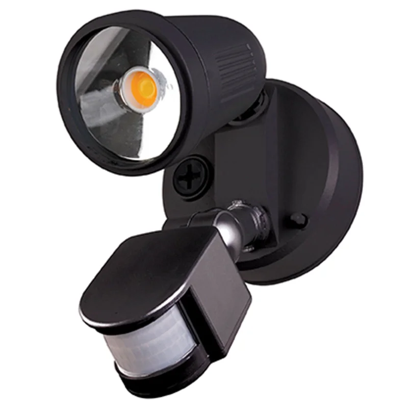 Industrial Lighting for Printing Press FacilitiesOtto II 1Lt LED Security Floodlight with Sensor Industrial Lighting for Printing Press FacilitiesOtto II 1Lt LED Security Floodlight with Sensor