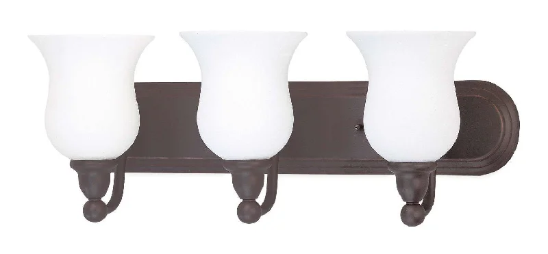 Nuvo Lighting 60-1794 Glenwood Collection Three Light Bath Vanity Wall Mount in Sudbury Bronze Finish Nuvo Lighting 60-1794 Glenwood Collection Three Light Bath Vanity Wall Mount in Sudbury Bronze Finish