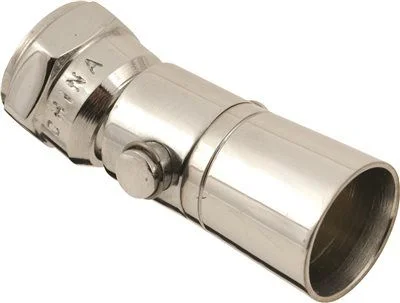 Mini Shower Head Chrome With Shut Off' 2.5 Gpm