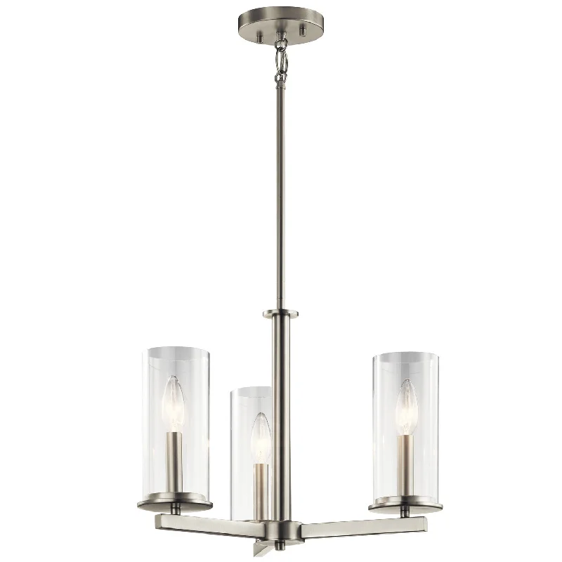 Crosby - Chandelier/Semi Flush 3Lt - 43997NI