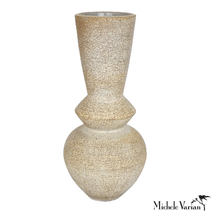 Shock - Resistant Industrial Lighting for Vibrating Machinery AreasCrackled Vase 13 inch Shock - Resistant Industrial Lighting for Vibrating Machinery AreasCrackled Vase 13 inch