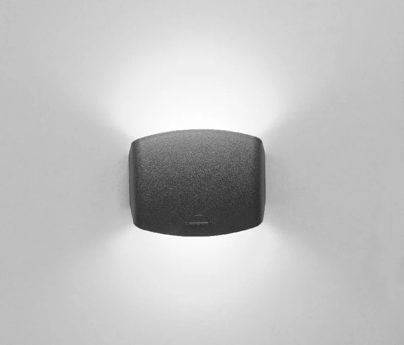 leather wall lamps with a distressed texture for a rugged and stylish lookAbram 150/190/270mm Outdoor Up/Down Wall Light - Black/Grey Finish leather wall lamps with a distressed texture for a rugged and stylish lookAbram 150/190/270mm Outdoor Up/Down Wall Light - Black/Grey Finish