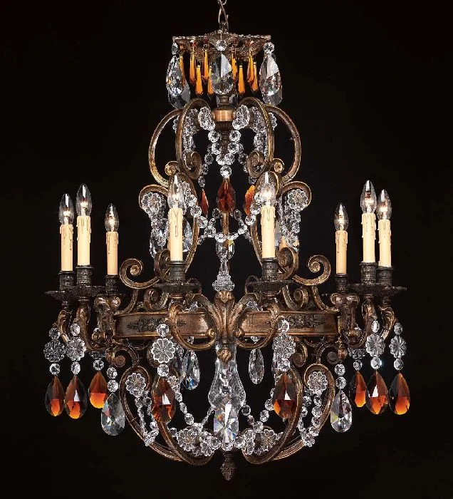 Oversized Chandeliers as a Statement Piece in Living Rooms10 Light French Gold Chandelier With Crystals Oversized Chandeliers as a Statement Piece in Living Rooms10 Light French Gold Chandelier With Crystals