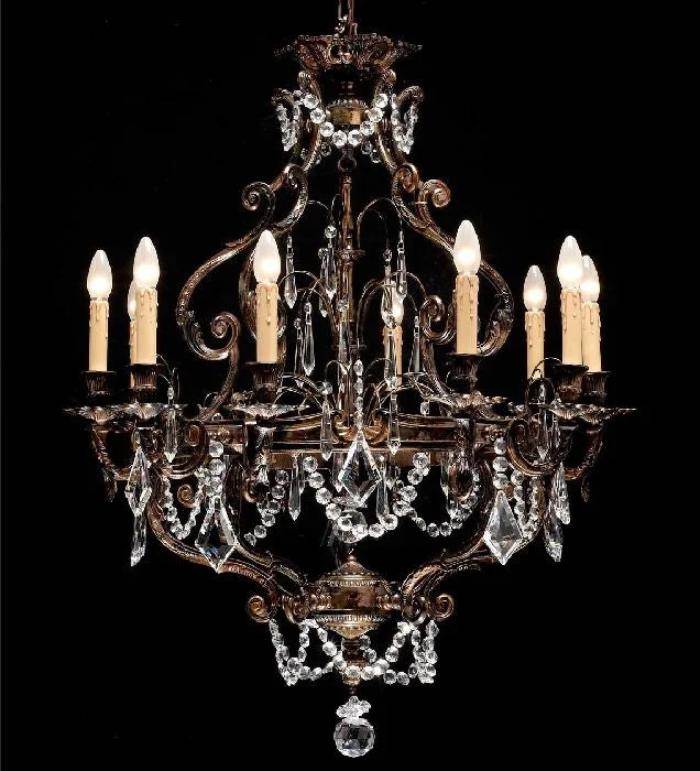 Chandeliers with Metal Frames in Copper Finish10 Light Luxury French Gold Chandelier Chandeliers with Metal Frames in Copper Finish10 Light Luxury French Gold Chandelier