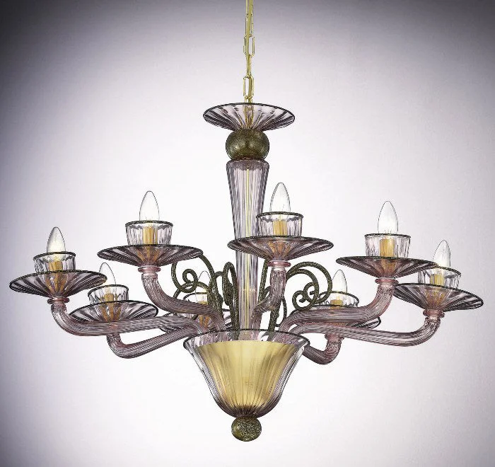 Small Chandeliers for Compact Rooms8 Light Amethyst And Gold Murano Glass Chandelier Small Chandeliers for Compact Rooms8 Light Amethyst And Gold Murano Glass Chandelier