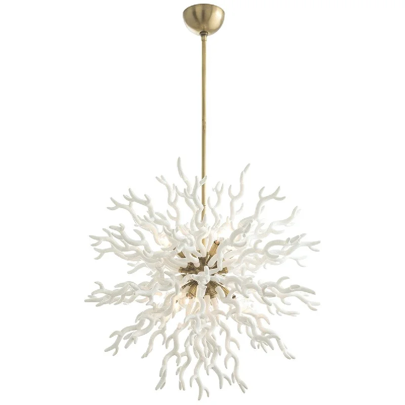 Chandeliers for Low Ceilings to Avoid OvercrowdingArteriors Diallo Chandelier