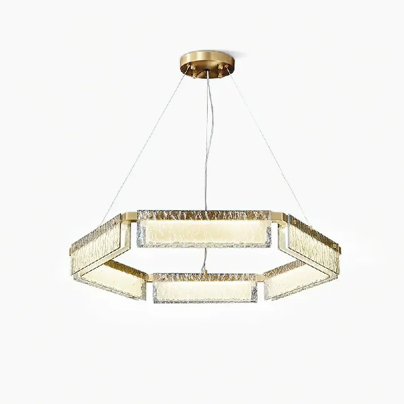 Chandeliers with Metal Frames in Black FinishAsner LED Chandelier