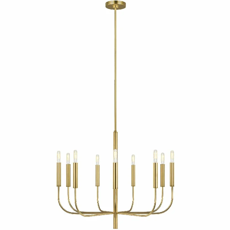 Chandeliers with Metal Frames in Gold FinishBrianna Chandelier