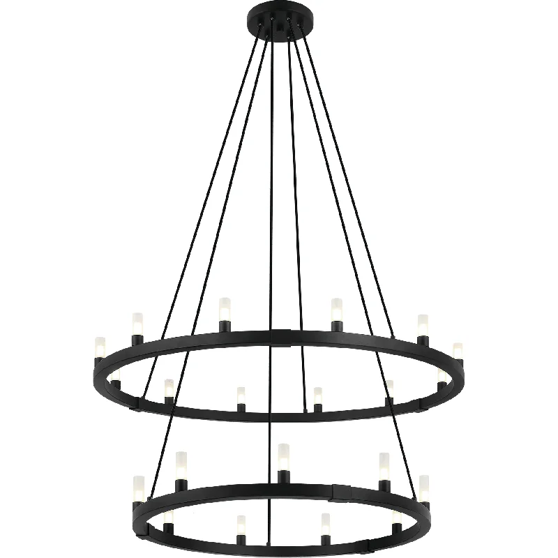 French Country Chandeliers with a Romantic AuraCascadian 2-Tier Chandelier