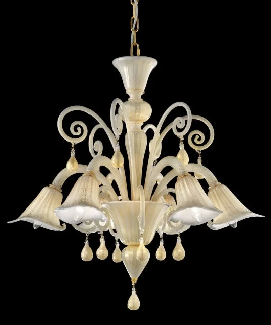 Modern Crystal Chandeliers for Contemporary HomesCreamy White And Gold Murano Chandelier Modern Crystal Chandeliers for Contemporary HomesCreamy White And Gold Murano Chandelier