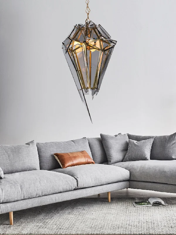 Chandeliers with Frosted Glass for a Softer Light DiffusionEdie Chandelier