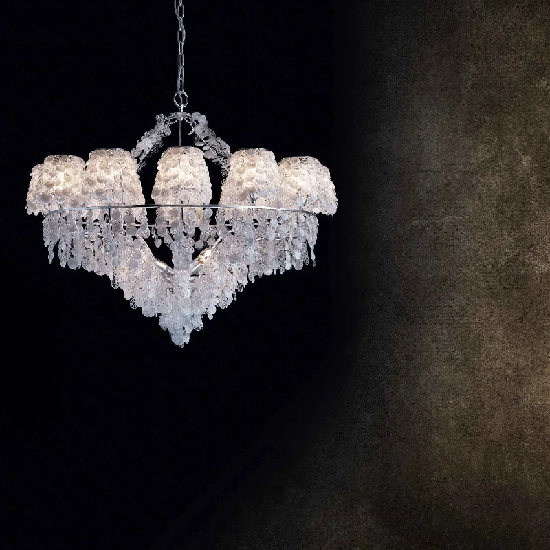 Small Chandeliers for Compact RoomsEmbellished Soffitto Chandelier | Opera Prima | Stil Lux Small Chandeliers for Compact RoomsEmbellished Soffitto Chandelier | Opera Prima | Stil Lux