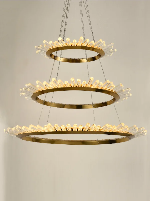 Chandeliers with Metal Frames in Bronze FinishEshan Chandelier