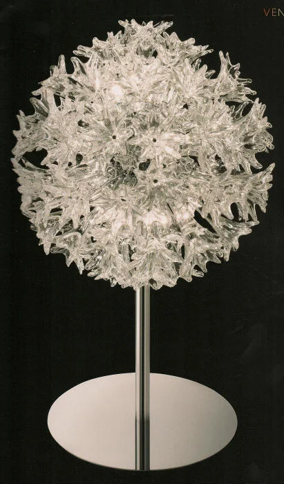 Chandeliers for Dining Rooms to Set the Mood for MealsEsprit' Clear Murano Glass Globe Table Lamp By Venini Chandeliers for Dining Rooms to Set the Mood for MealsEsprit' Clear Murano Glass Globe Table Lamp By Venini