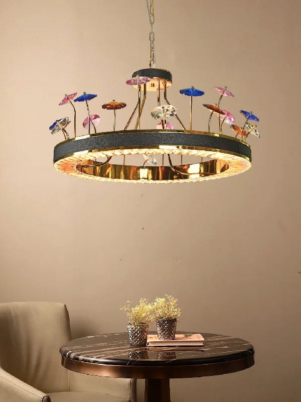 Chandeliers with Clear Crystal for a Sparkling EffectGabrie 80cm Chandelier
