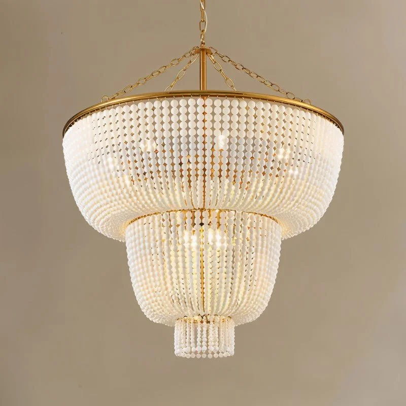 Chandeliers with Colored Glass for a Splash of ColorHerani Chandelier