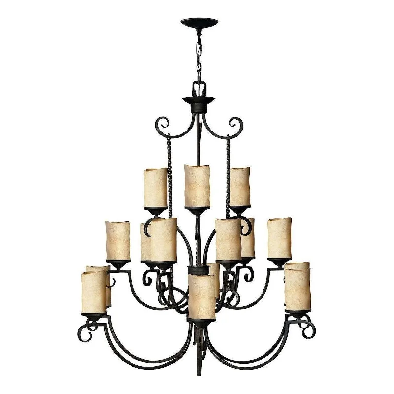 Chandeliers with Metal Frames in Copper FinishCasa Chandelier