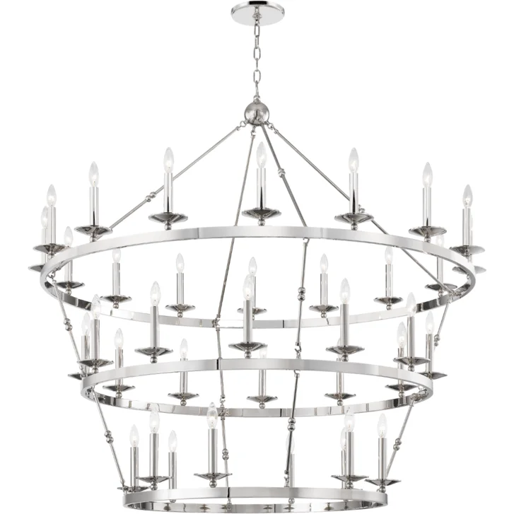 Chandeliers with Metal Frames in Bronze FinishAllendale Chandelier