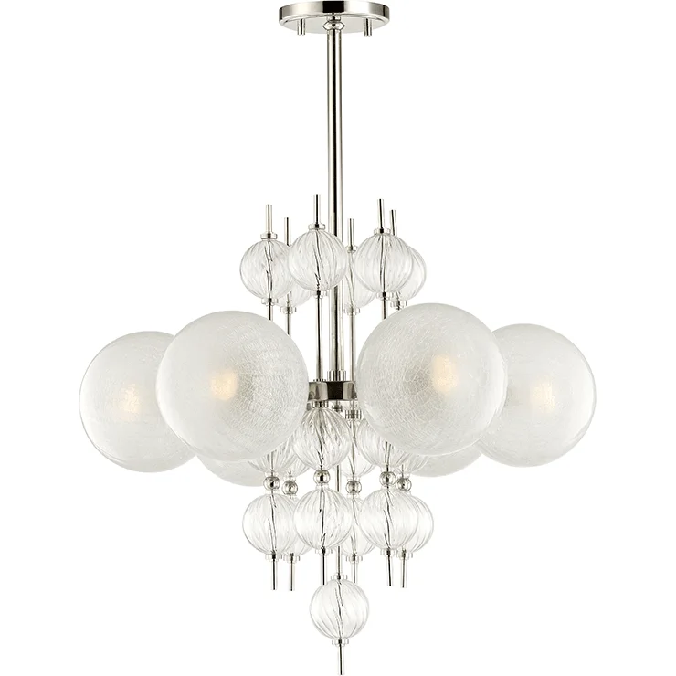 Chandeliers for Low Ceilings to Avoid OvercrowdingCalypso Chandelier