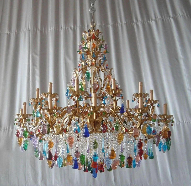 Chandeliers with Multiple Lights for Maximum IlluminationLarge 24 Light Murano Glass Fruit Chandelier Chandeliers with Multiple Lights for Maximum IlluminationLarge 24 Light Murano Glass Fruit Chandelier