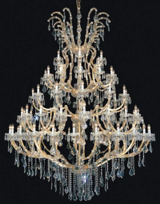 Chandeliers with Clear Crystal for a Sparkling EffectLarge Maria Theresa Crystal Chandelier Chandeliers with Clear Crystal for a Sparkling EffectLarge Maria Theresa Crystal Chandelier