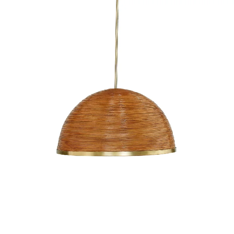 Chandeliers for High Ceilings to Fill Vertical SpaceRiviera Large Dome Pendant