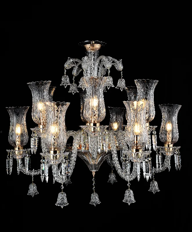 Small Chandeliers for Compact RoomsLuco 12 Chandelier