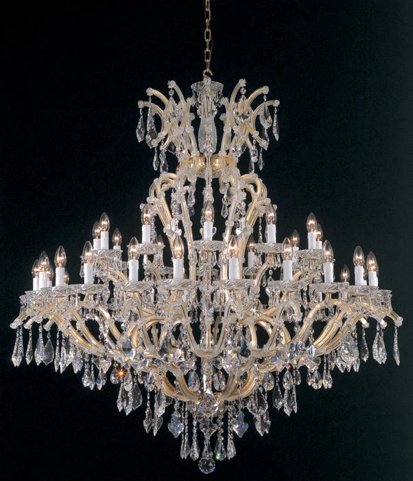 Art Deco Chandeliers for a Retro - Glam LookMaria Theresa Gold-Plated Premium Crystal Chandelier Art Deco Chandeliers for a Retro - Glam LookMaria Theresa Gold-Plated Premium Crystal Chandelier