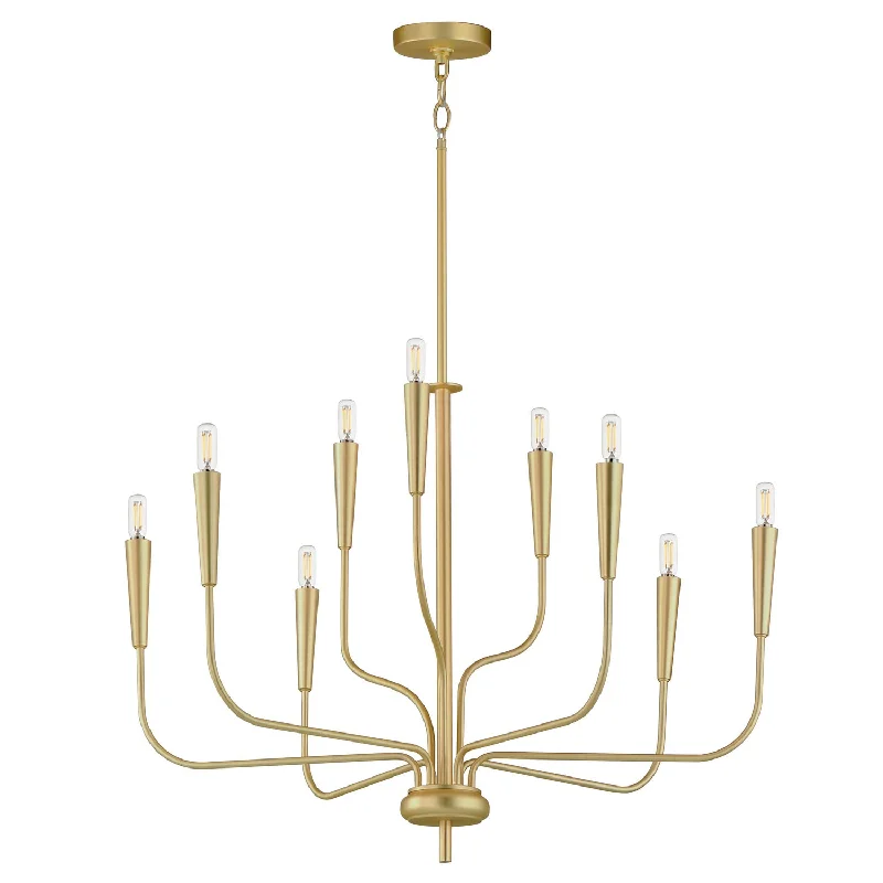 Chandeliers with Candle - Style Bulbs for a Classic AestheticVela Chandelier
