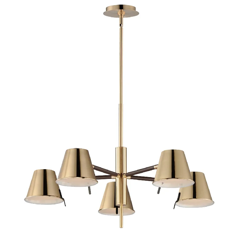 Industrial Iron Chandeliers for Loft - Inspired SpacesCarlo LED Chandelier