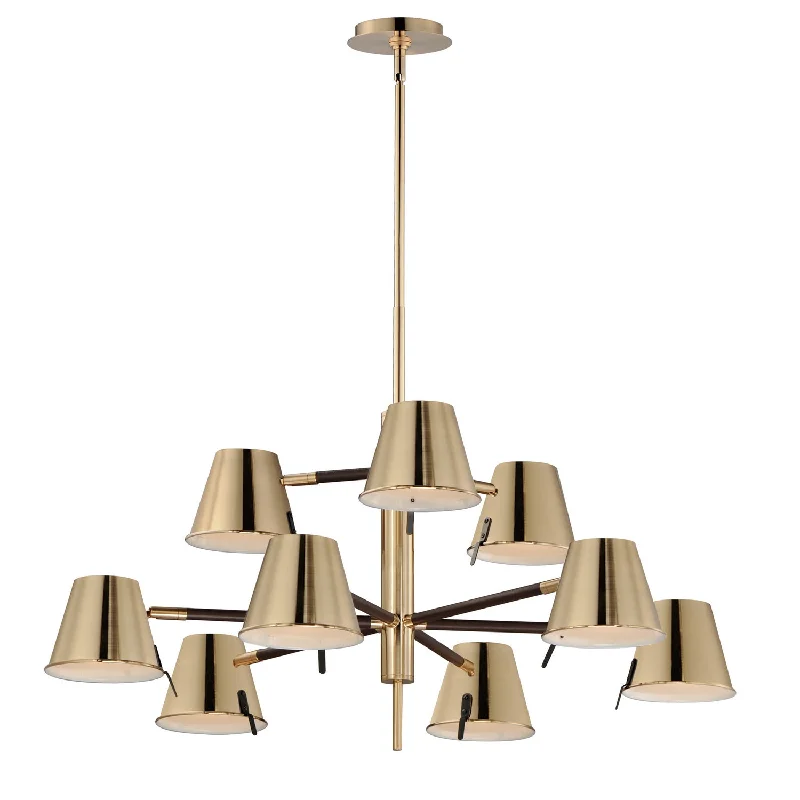Chandeliers with Candle - Style Bulbs for a Classic AestheticCarlo LED Chandelier